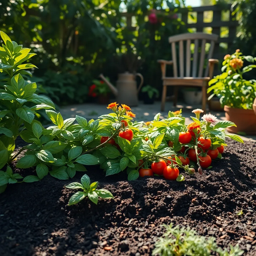 Create a Coffee Ground Barrier