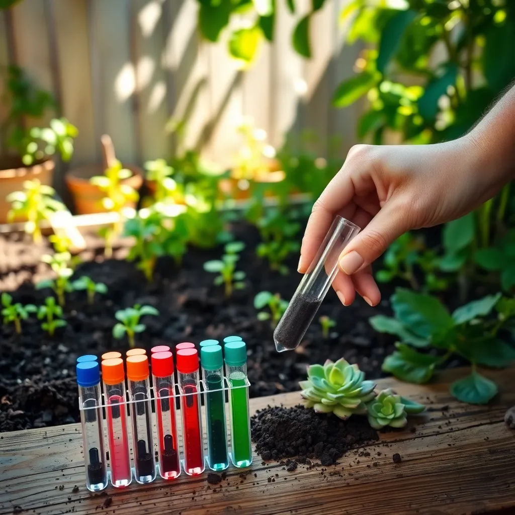 Test Soil pH and Nutrients