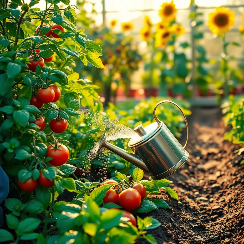 Correct Timing for Watering