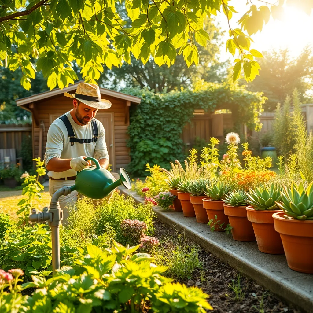 Efficient Watering Techniques