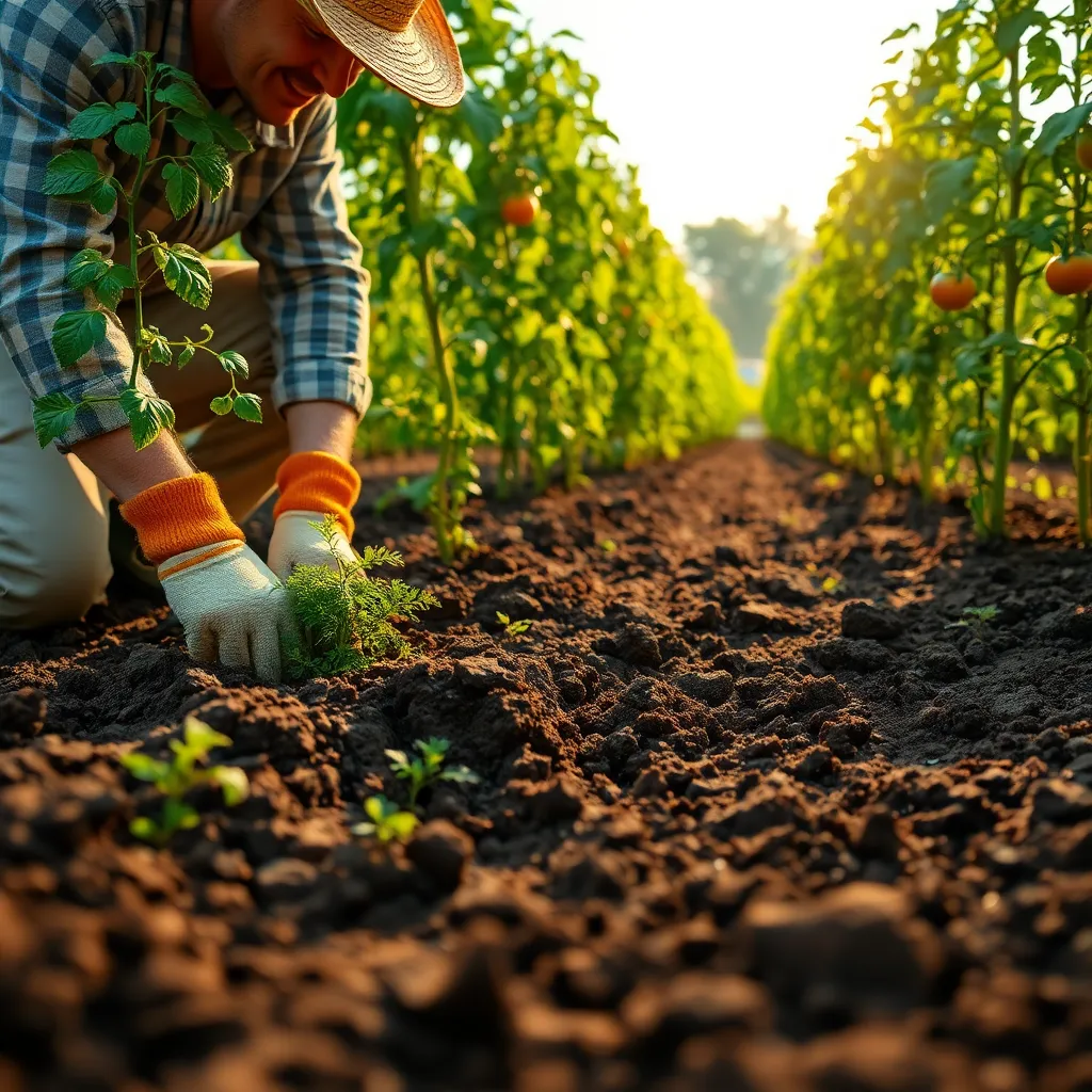 Preparing Soil for Tomato Plants