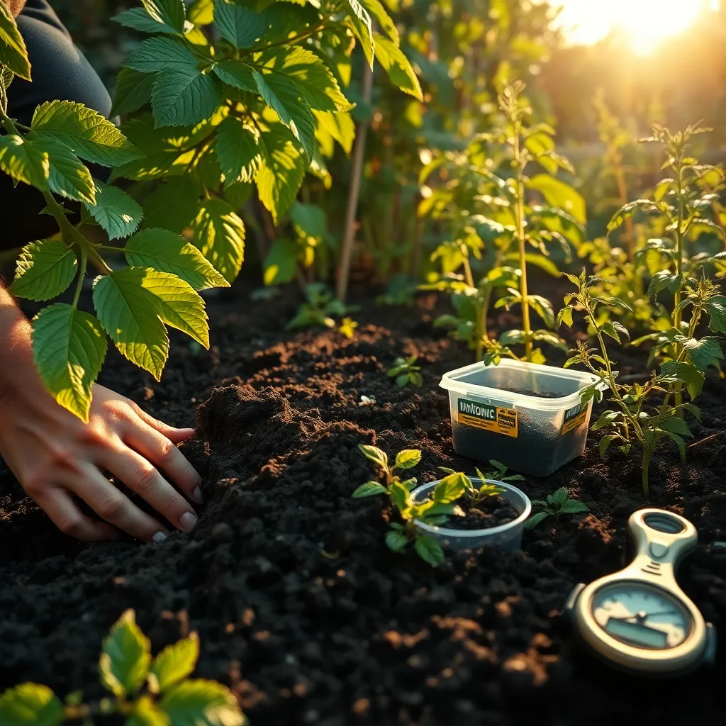 Testing Soil for Optimal Growth