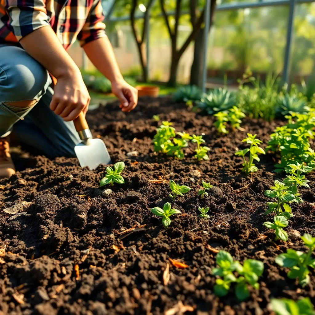 Amend Soil with Organic Matter