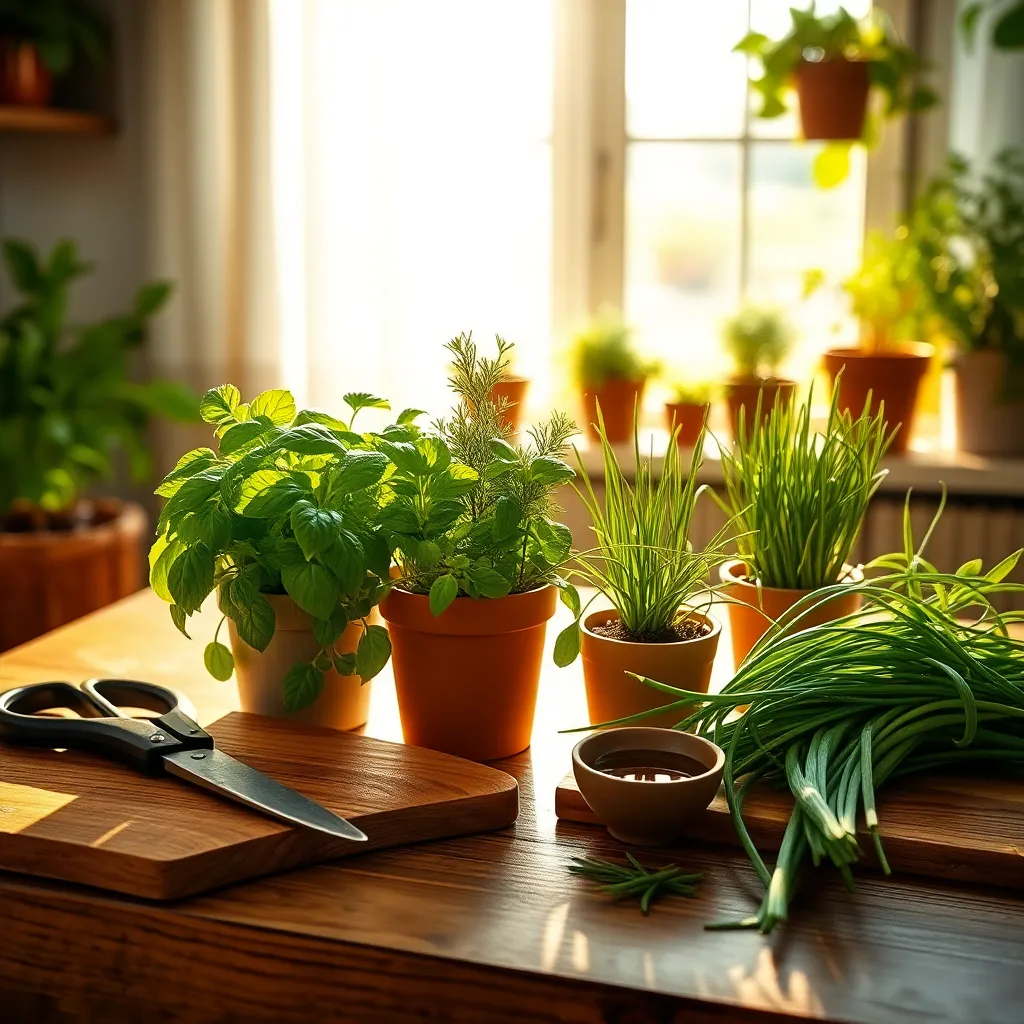 Harvesting and Using Fresh Herbs