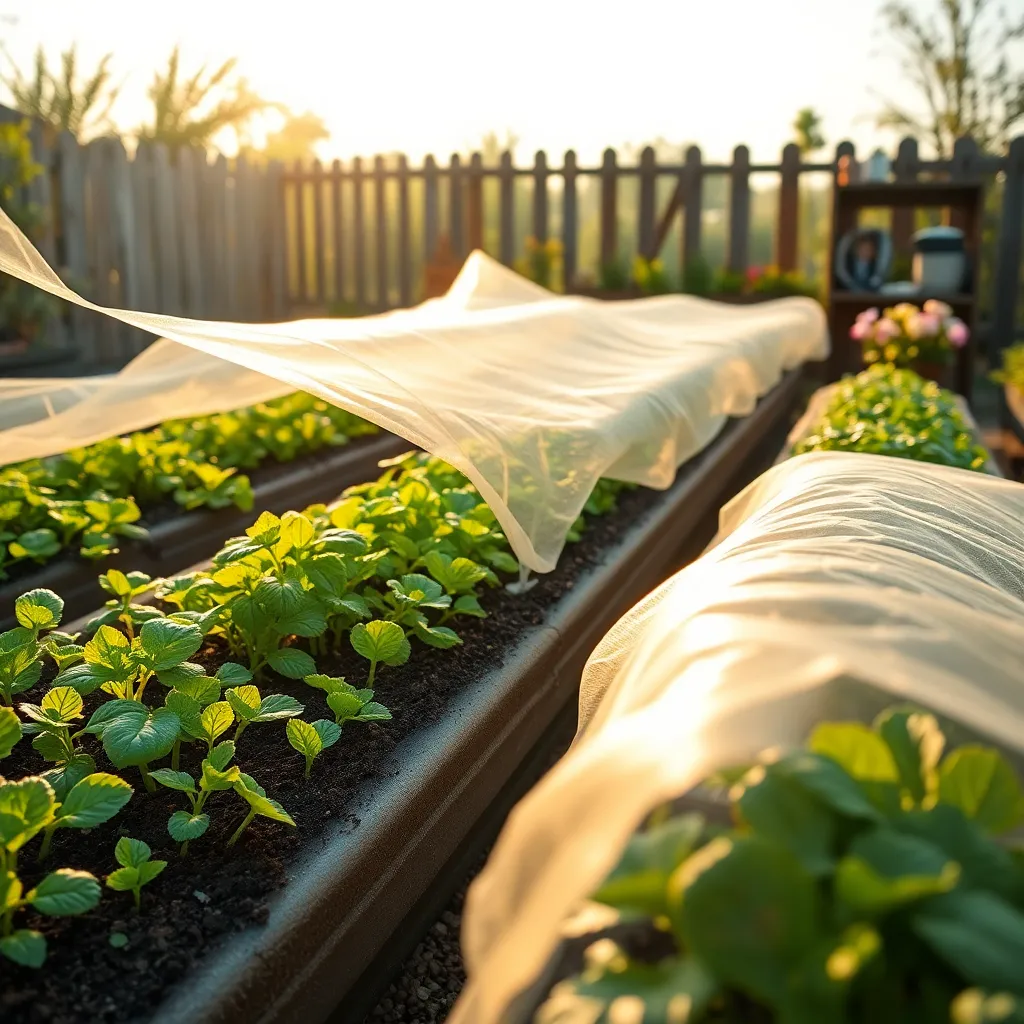 Floating Row Covers (Seasonal Protection)