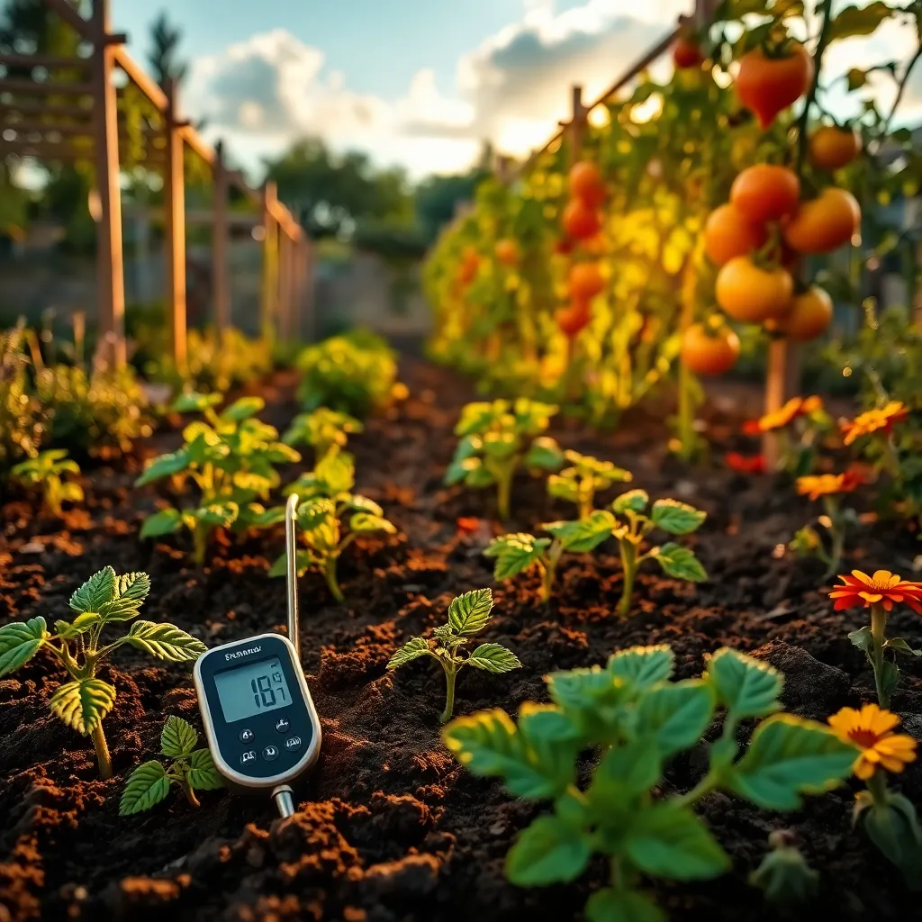 Soil Thermometer (Precise Temperature Monitoring for Planting)