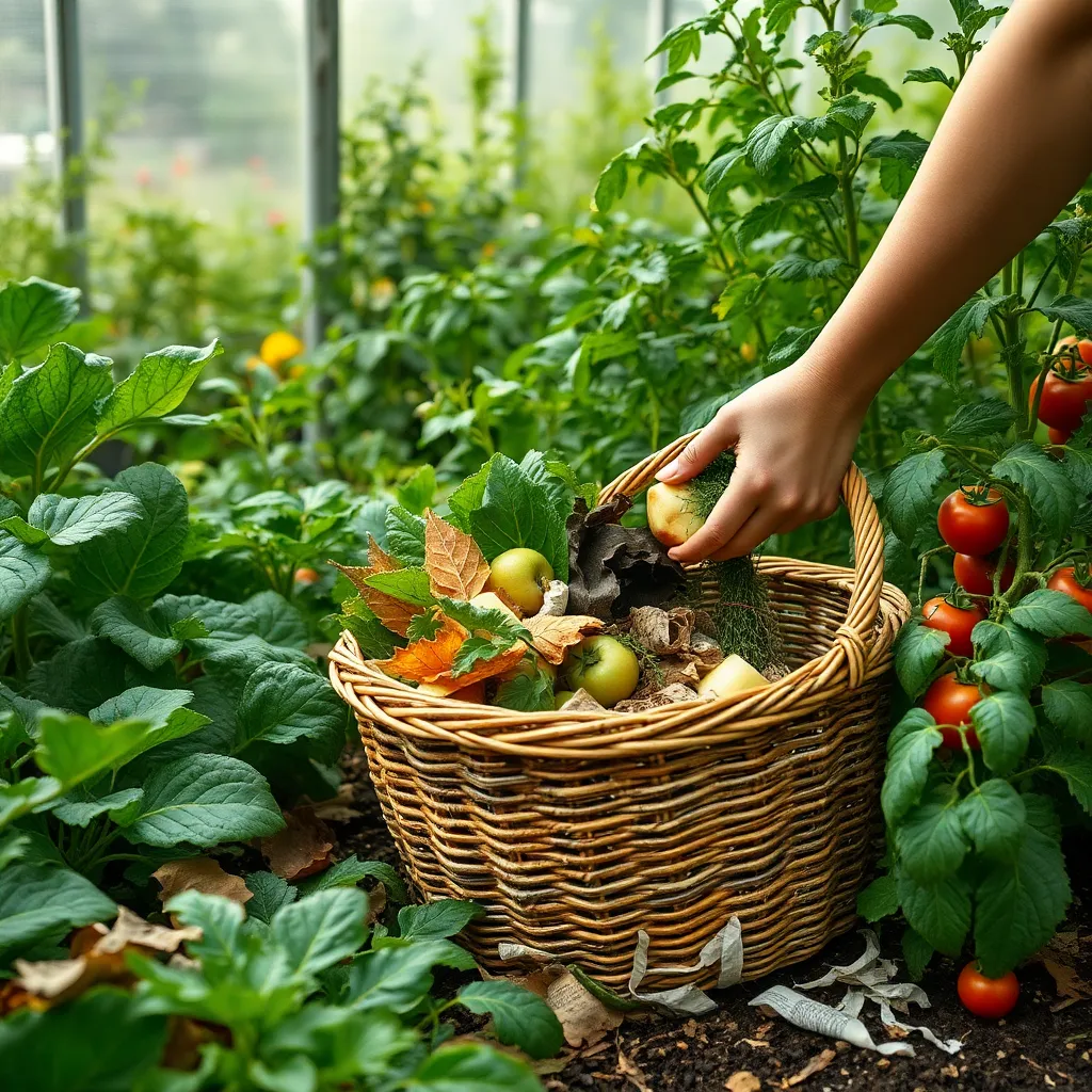 Gathering Compostable Materials