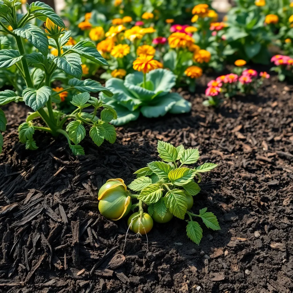 Excessive Mulch Causes Rot