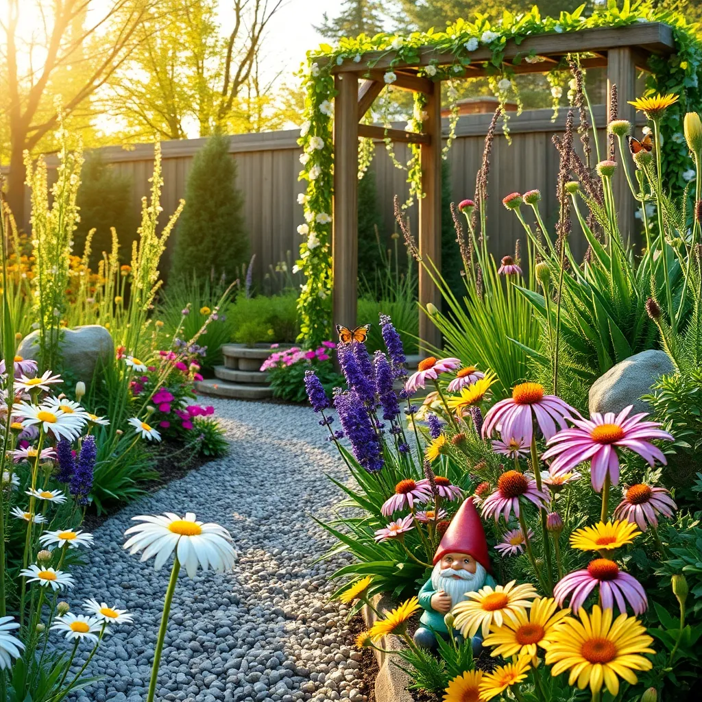 Plant with Seasonal Blooms