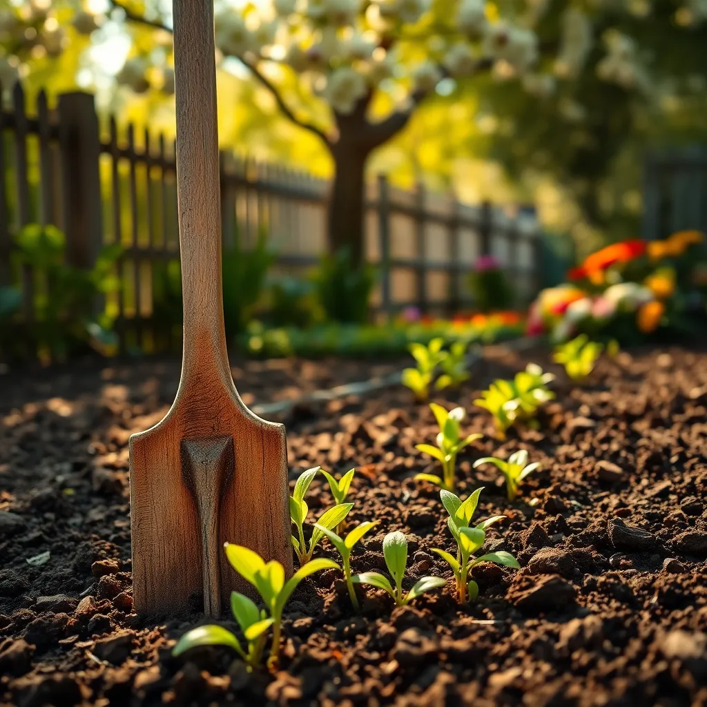 Loosen Soil with a Garden Fork