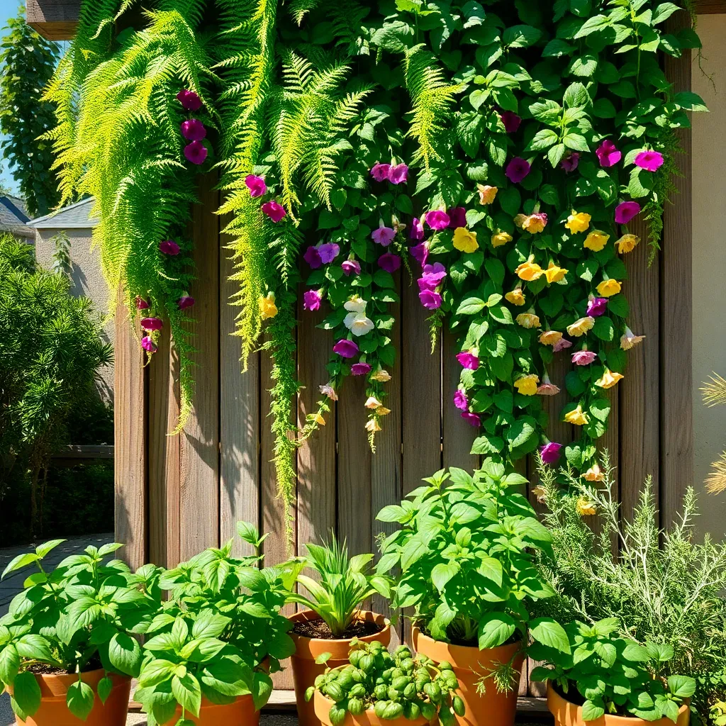 Choosing Plants for Vertical Spaces
