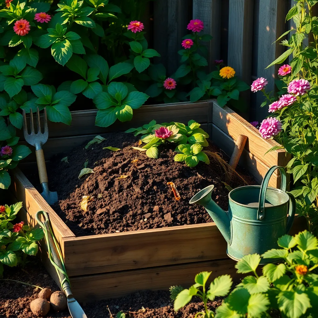 Choose a Convenient Compost Spot