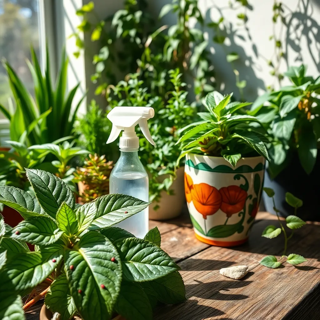 Spider Mites on Indoor Plants