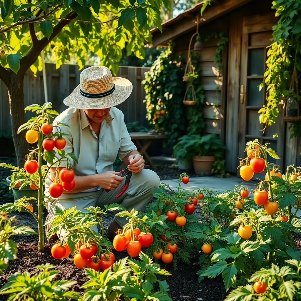 Therapeutic Benefits of Tomato Gardening