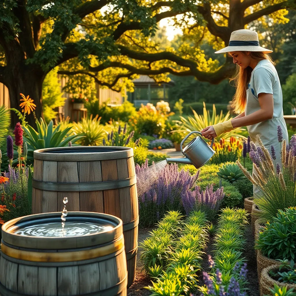 Conserving Water in Gardening