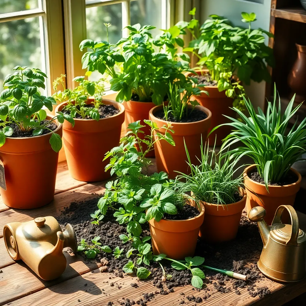 Use Quality Potting Mix
