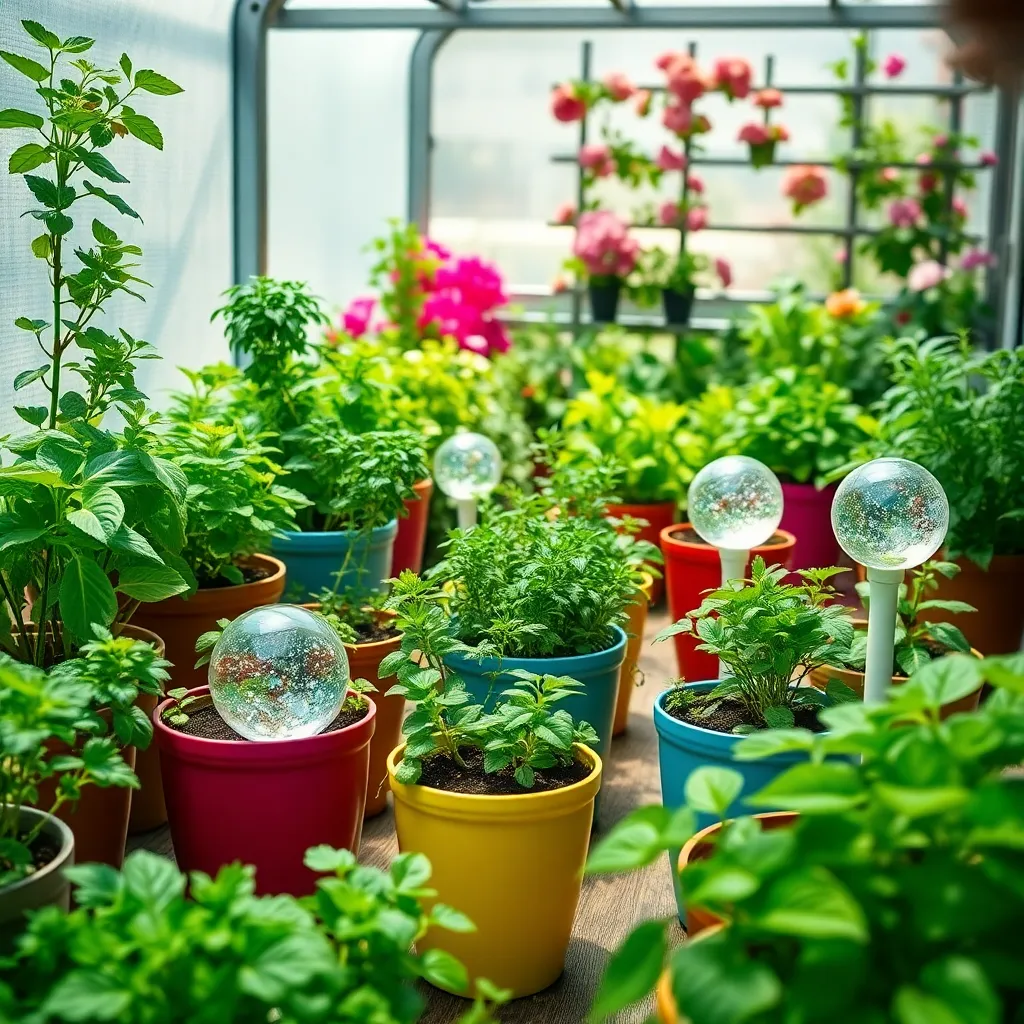 Automatic Watering Globes (Consistent Moisture Supply)