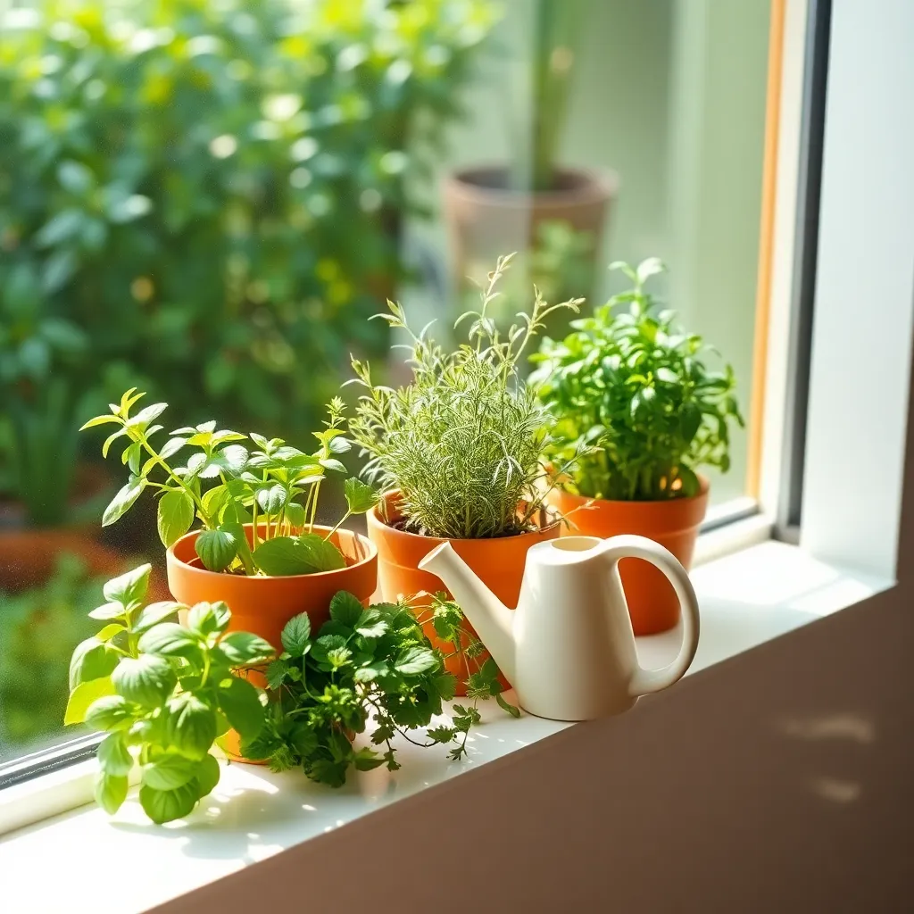 Water Herbs Consistently but Sparingly