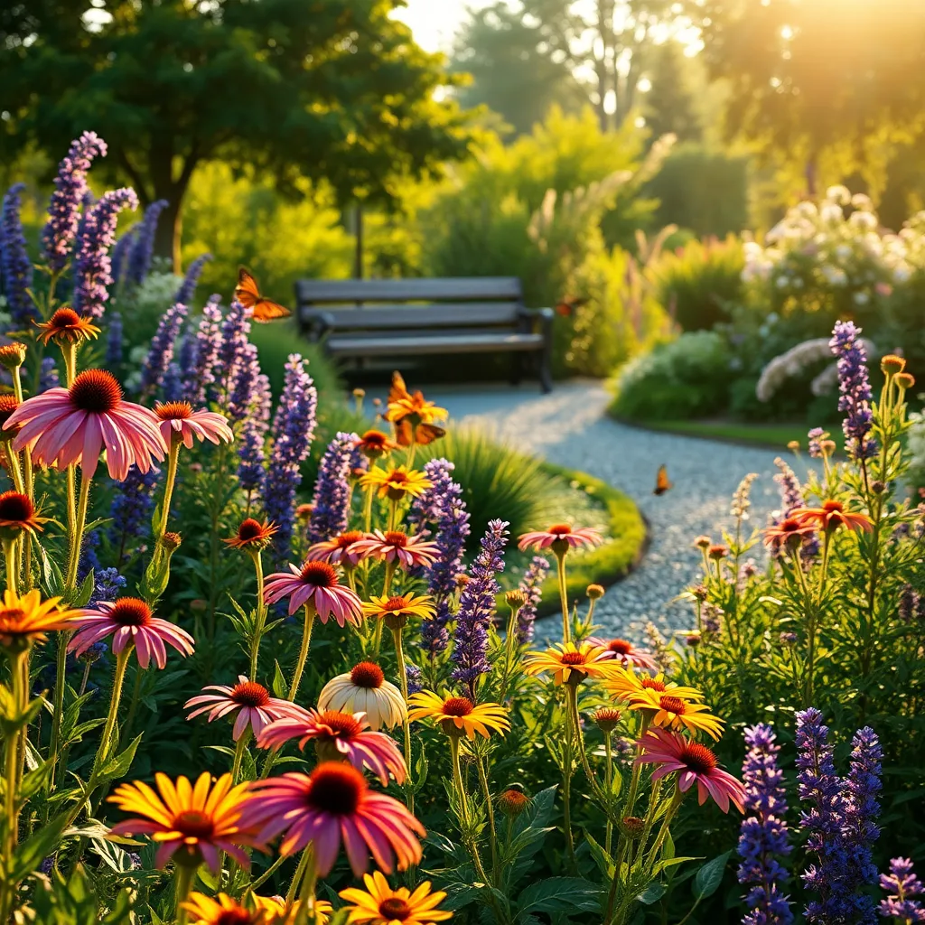 Nectar-Rich Perennials (Continuous Blooming)