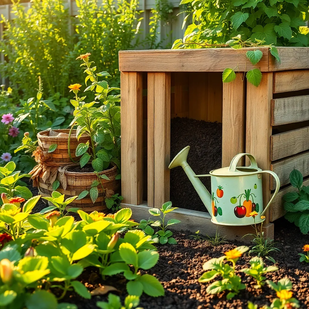 Keep Compost Moist, Not Soggy
