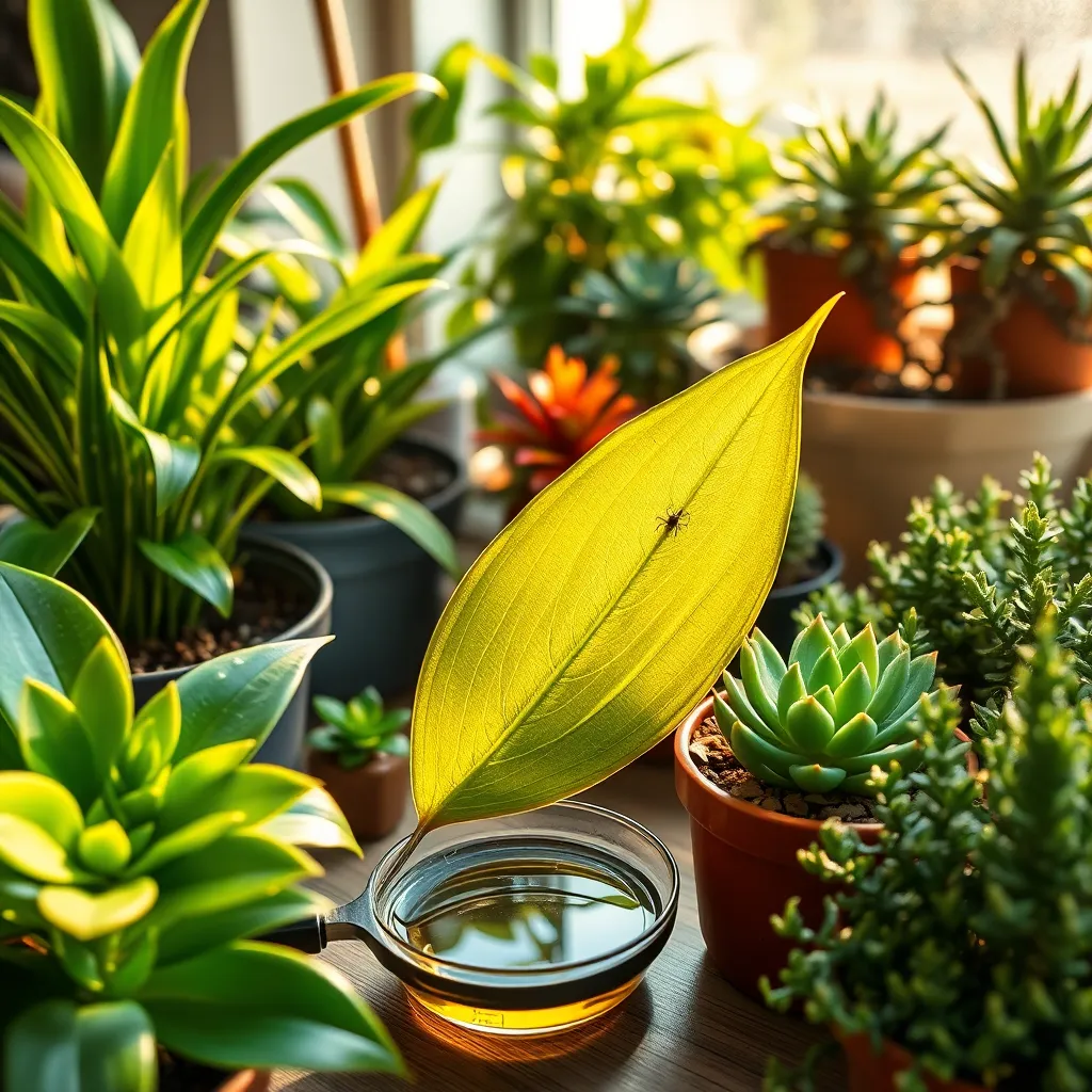 Spider Mites on Indoor Plants