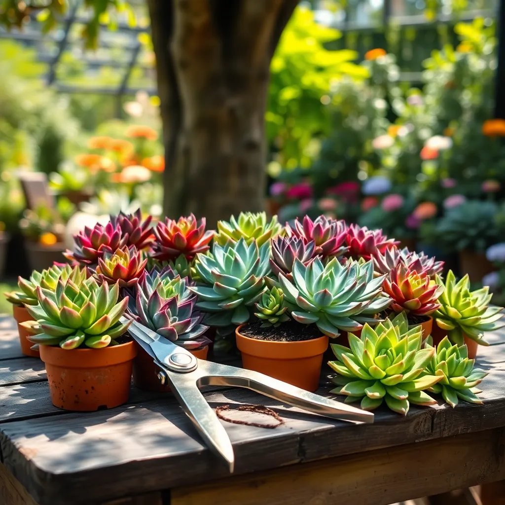 Must-Have Cutting Tools for Succulents