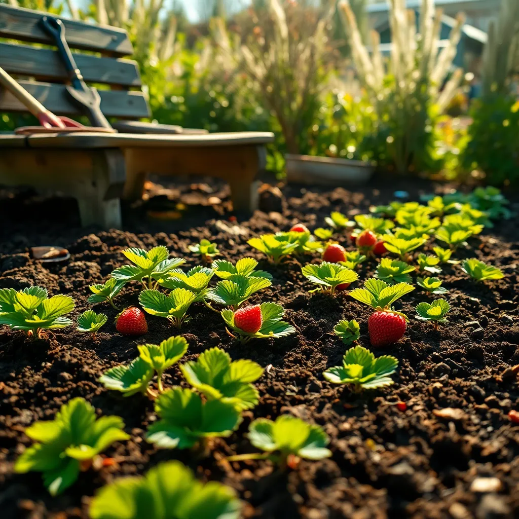 Preparing Soil for Strawberries