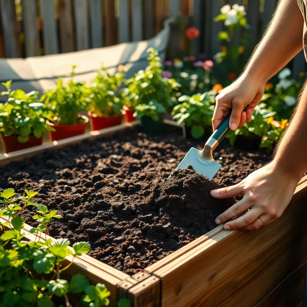 Fill with Quality Soil