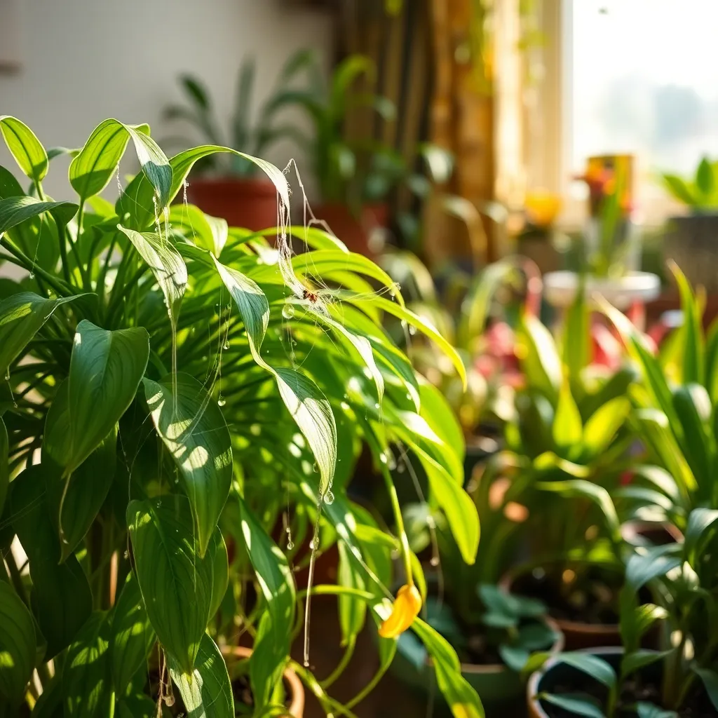 Spider Mites on Indoor Plants