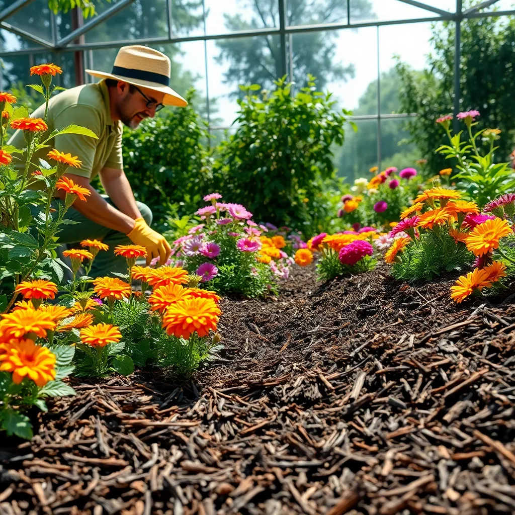 Applying Mulch for Maximum Impact