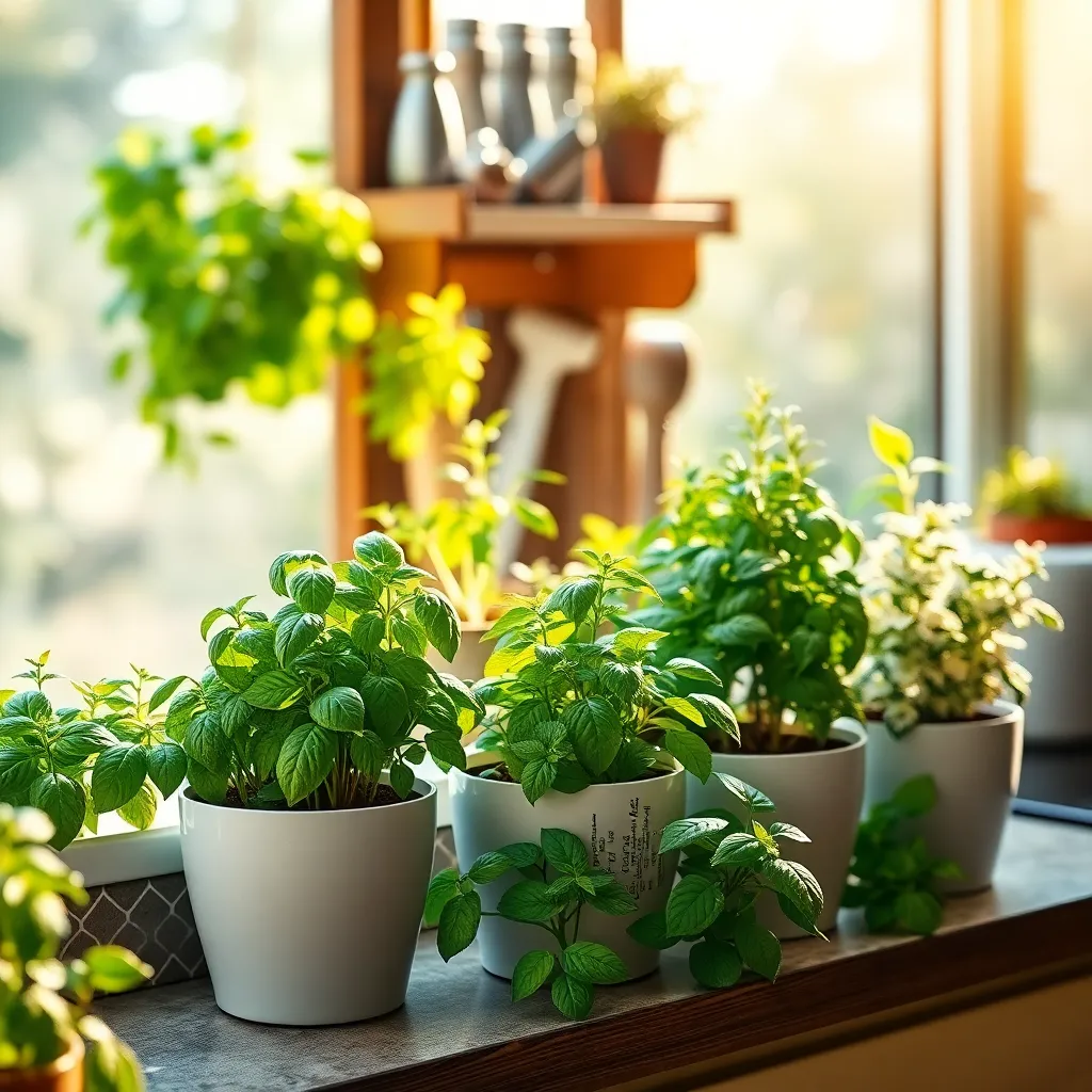 Benefits of Indoor Herb Gardens