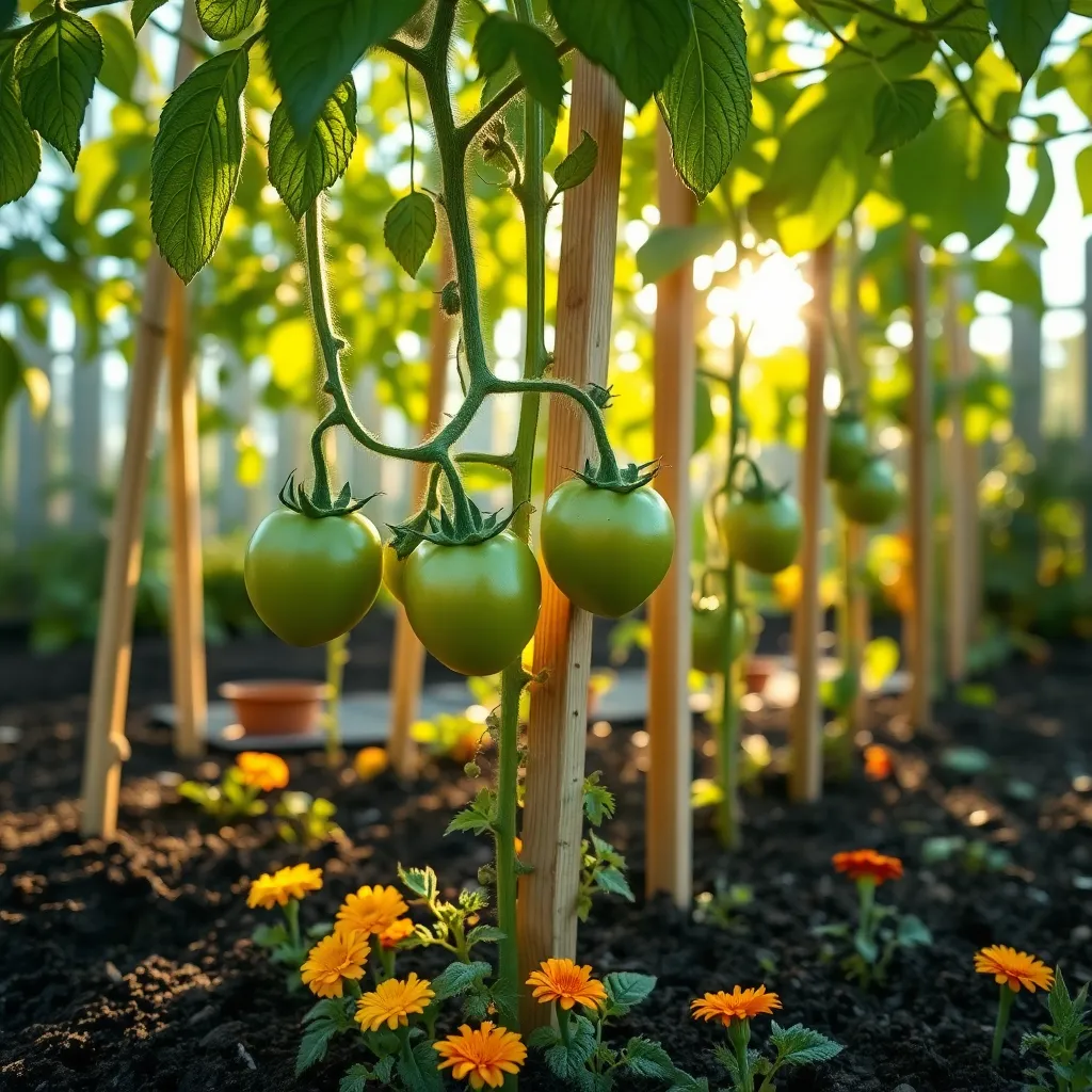 Support Plants with Sturdy Stakes