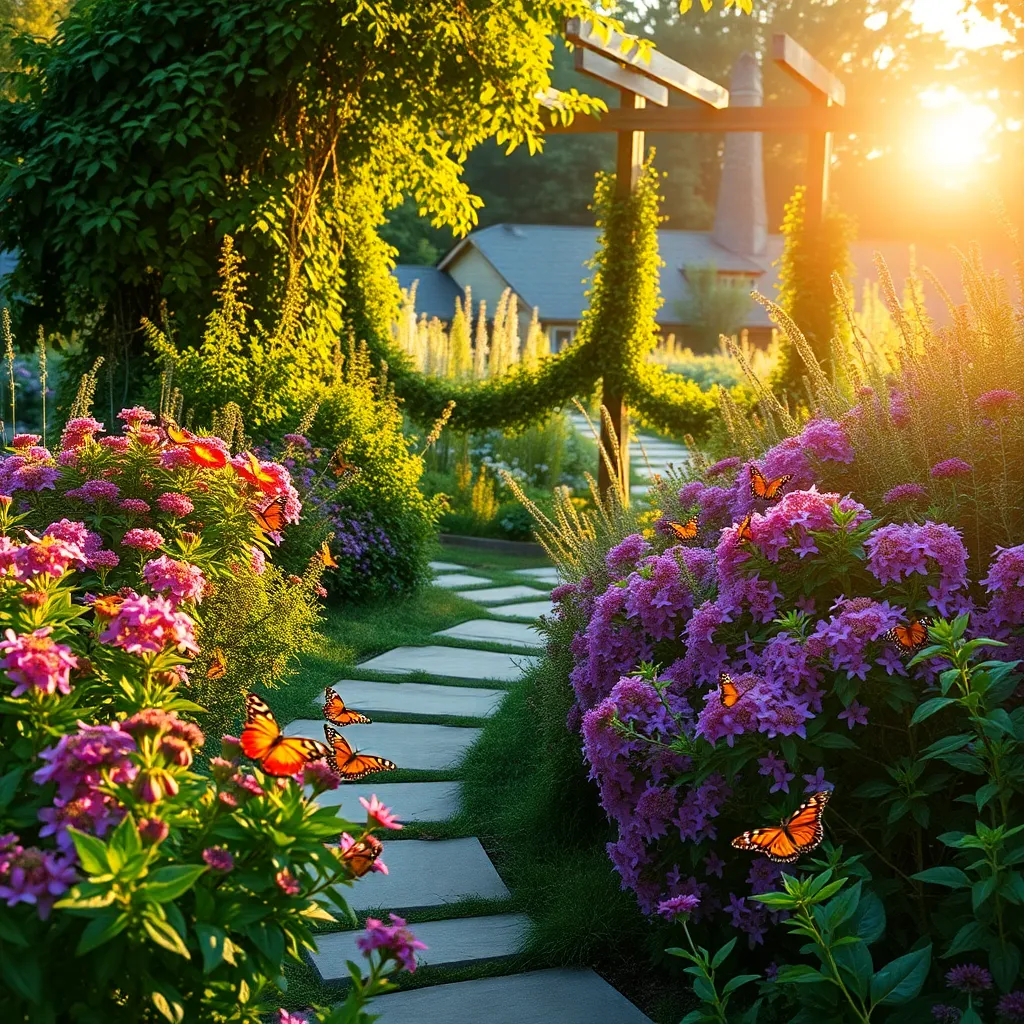 Butterfly-Friendly Shrubs (Natural Shelter)