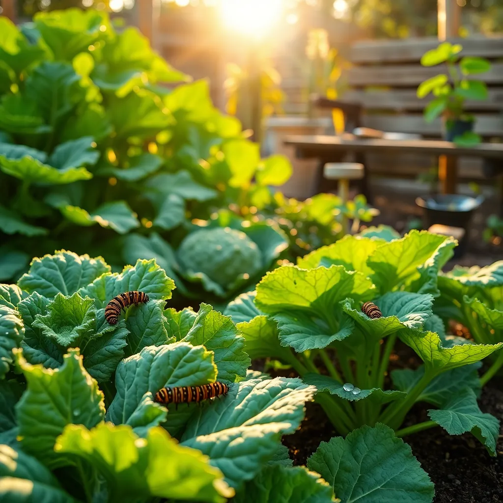 Caterpillars on Vegetable Crops
