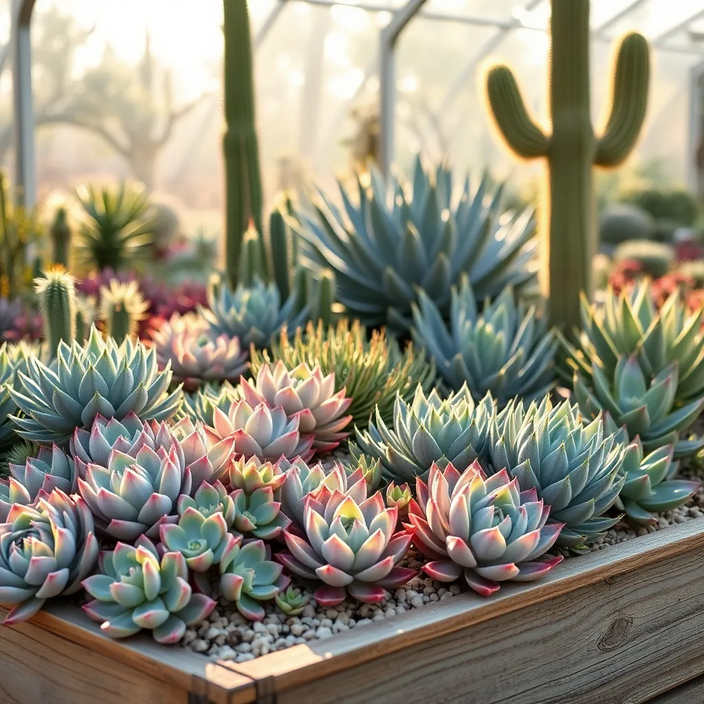 Succulent Varieties (Drought-Tolerant Wonders)