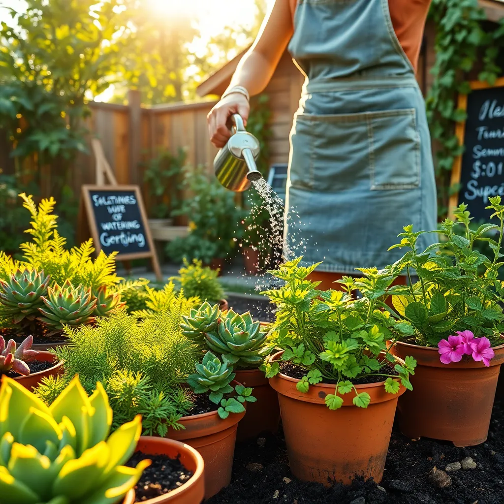 Seasonal Watering Adjustments