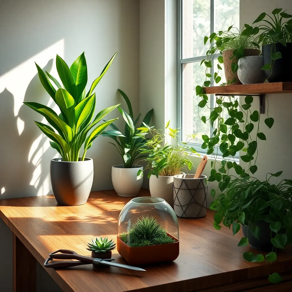 Arranging Plants for Aesthetic Appeal