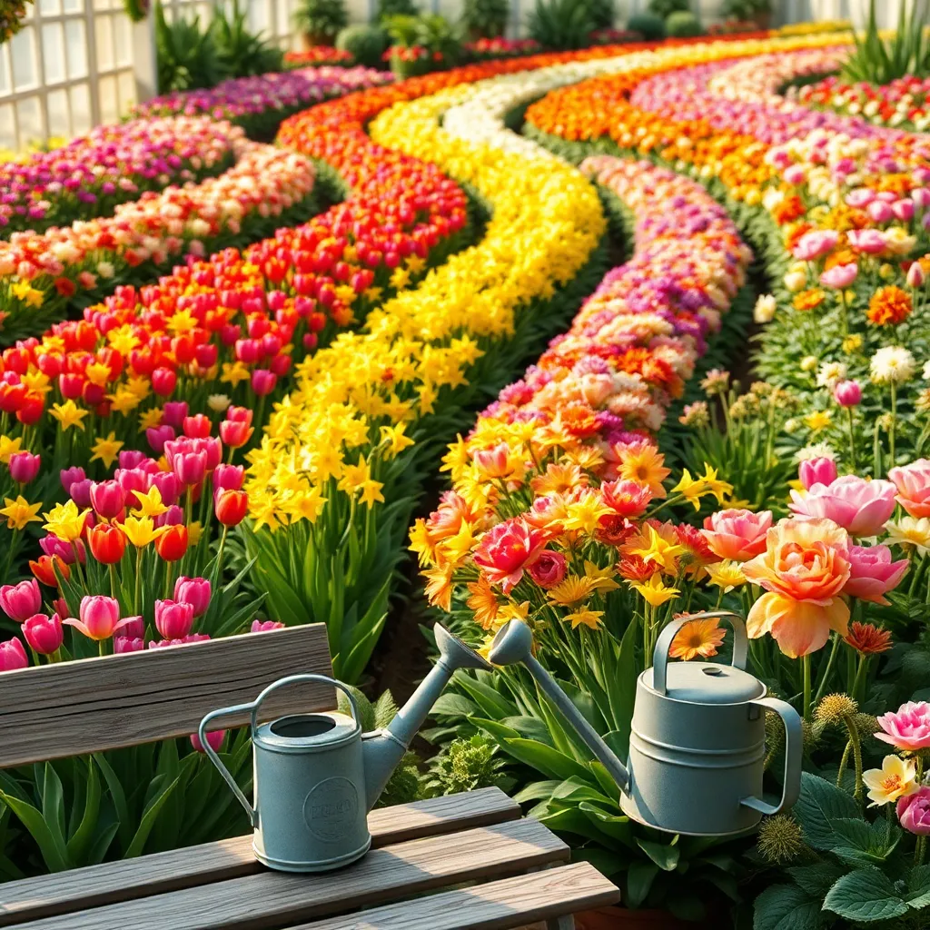 Plant Seasonal Blooming Varieties