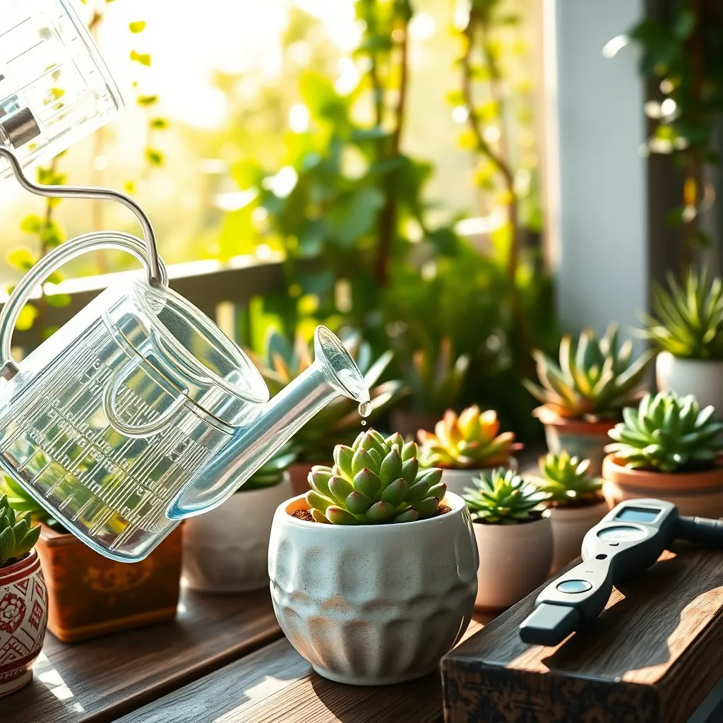 Ensure Proper Watering Routine