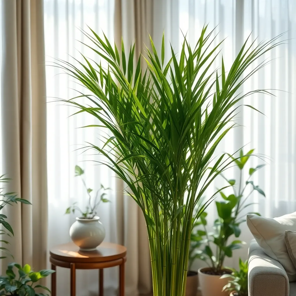 Bamboo Palm (Chamaedorea seifrizii)