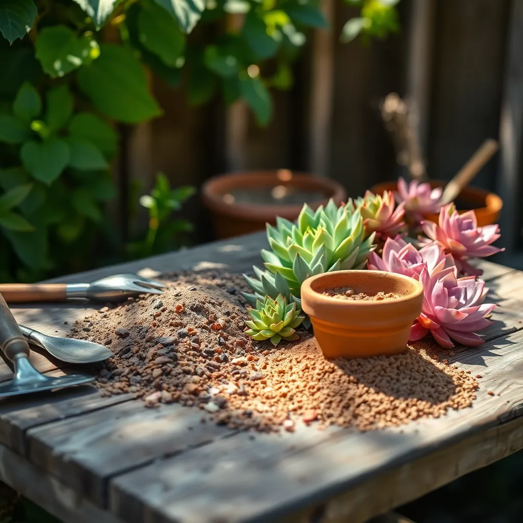 Prepare Well-Draining Soil Mix