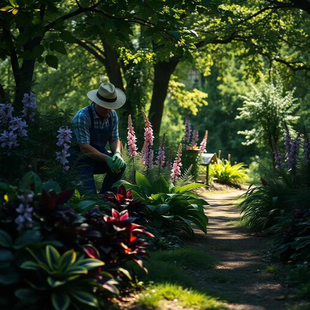 Maintenance Strategies for Shaded Perennials