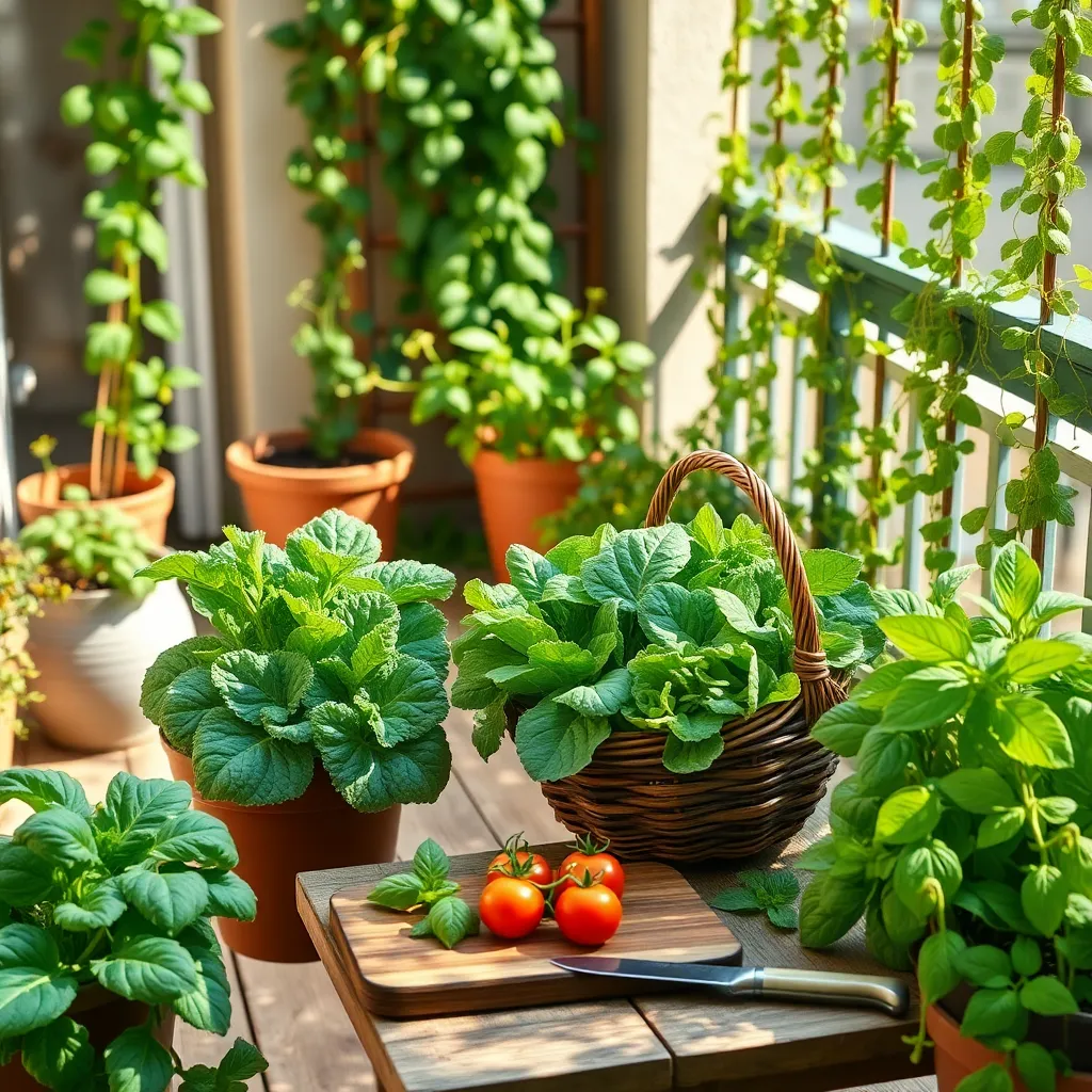Edible Greens (Fresh Salad Ingredients at Your Fingertips)