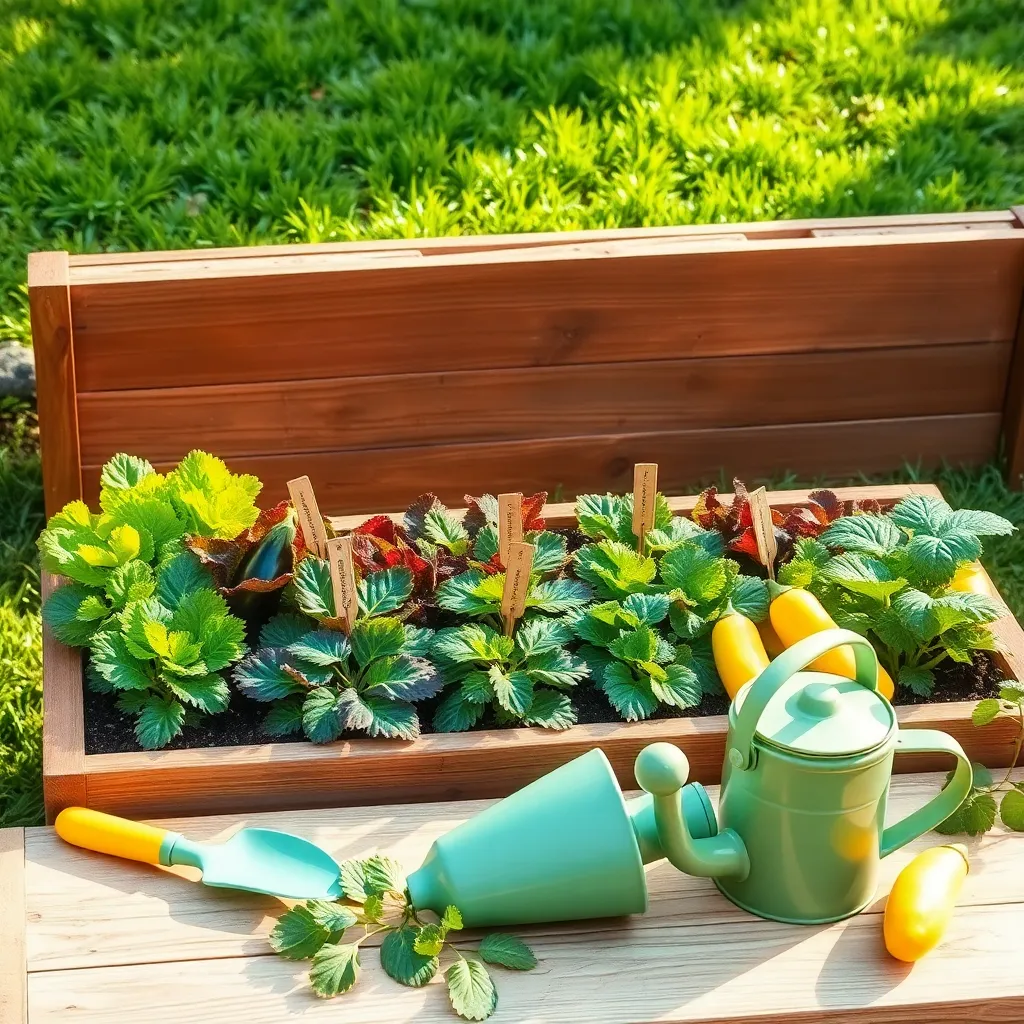 Plant Your Chosen Vegetables