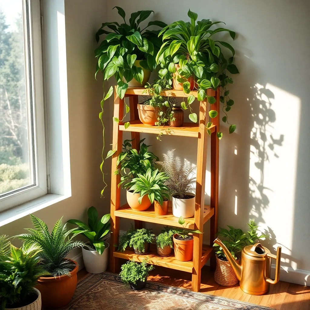 Opt for Multi-Functional Plant Stands