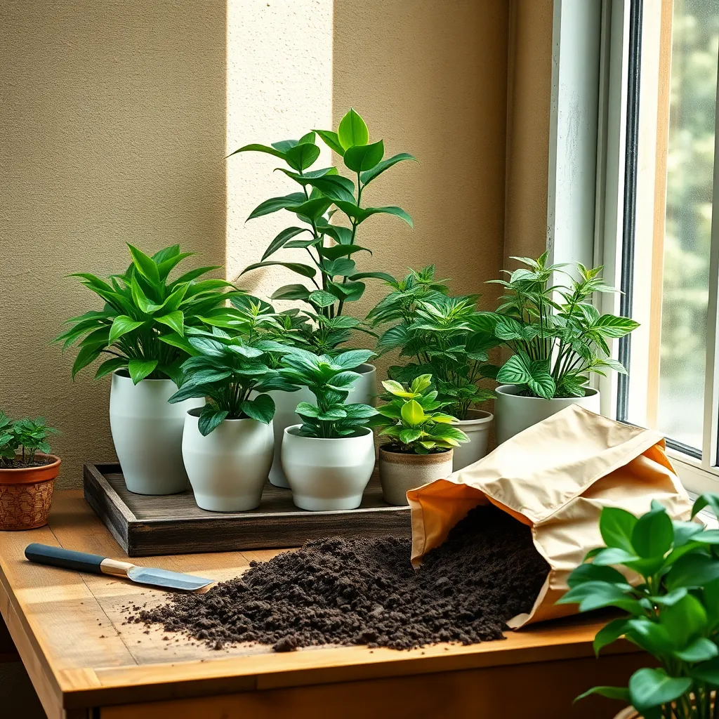 Use Quality Indoor Potting Soil