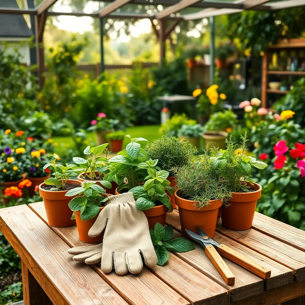 Swap Herb Cuttings with Friends