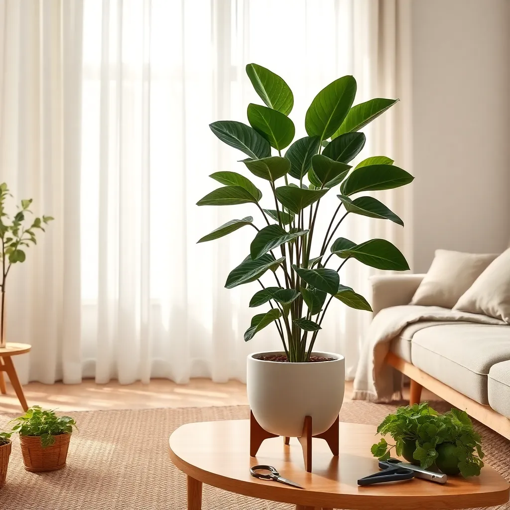 ZZ Plant: Minimal Maintenance