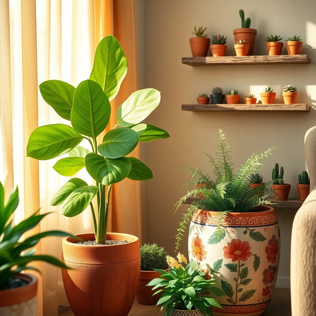 Match Pot to Indoor Environment