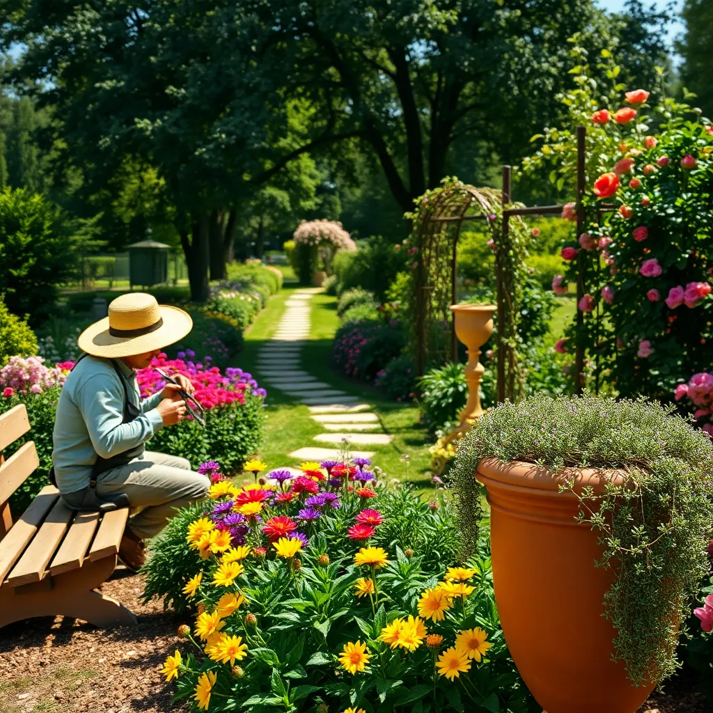 Maintenance Tips for Ever-Blooming Gardens